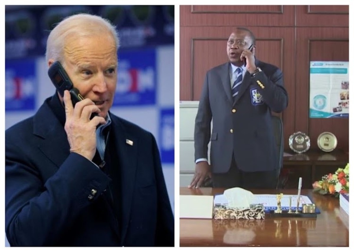 Diplomatie : Uhuru Kenyatta s'est entretenu pour la première fois par téléphone avec Joe Biden