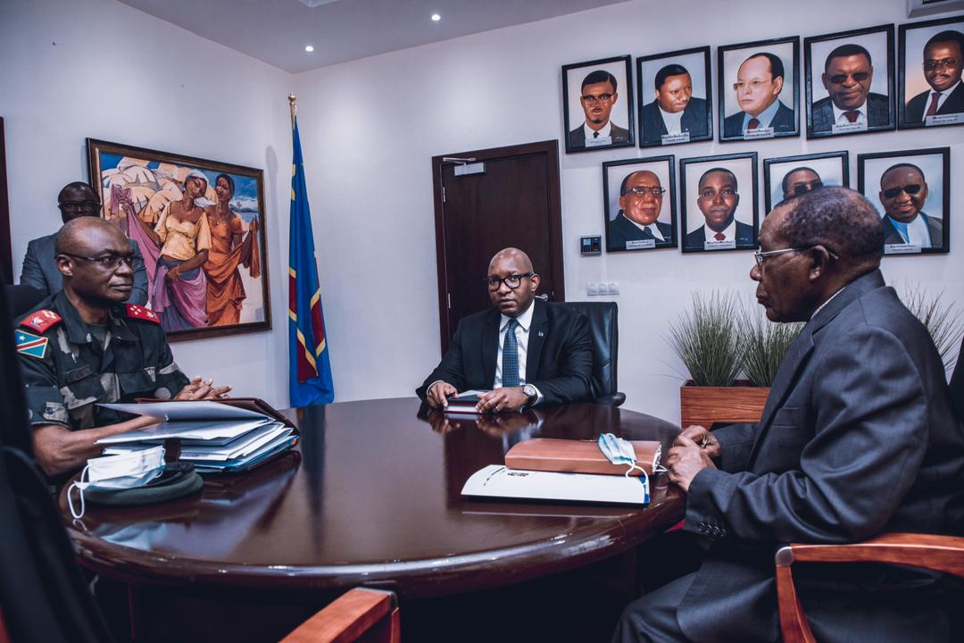 RDC/état de siège :  Sama Lukonde parle de la logistique avec le Ministre de la Défense Gilbert Kabanda