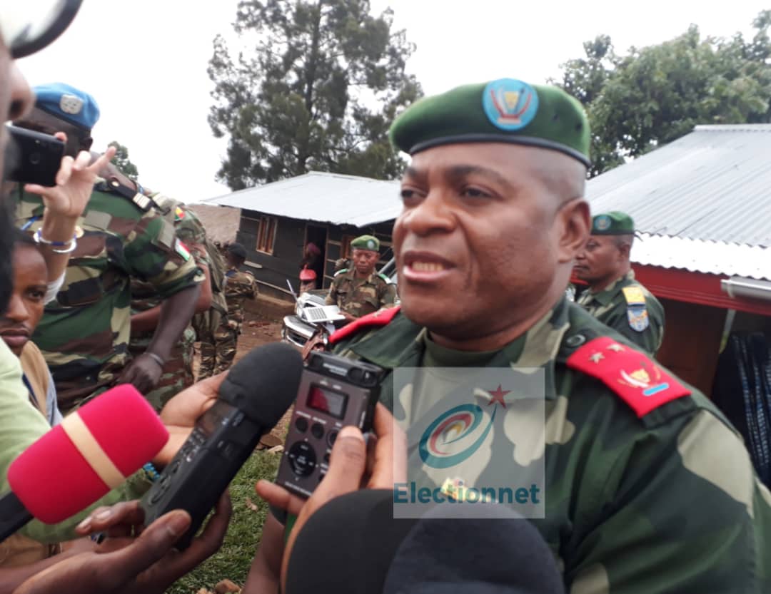 Etat de siège au Nord-Kivu: Le Général Fall Sikabwe dépêché à Beni