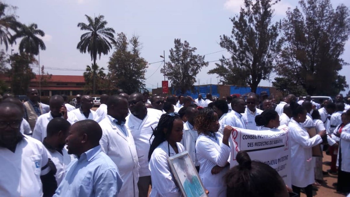 Goma : Les médecins ne sont pas entrés en grève, voici les deux raisons