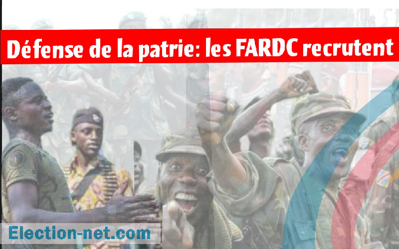 RDC : les FARDC recrutent