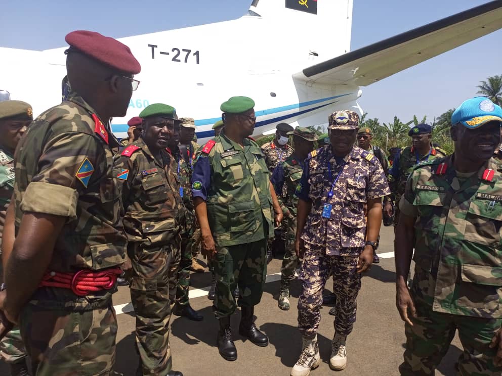 Nord-Kivu : arrivée des officiers des Armées de la SADC à Beni