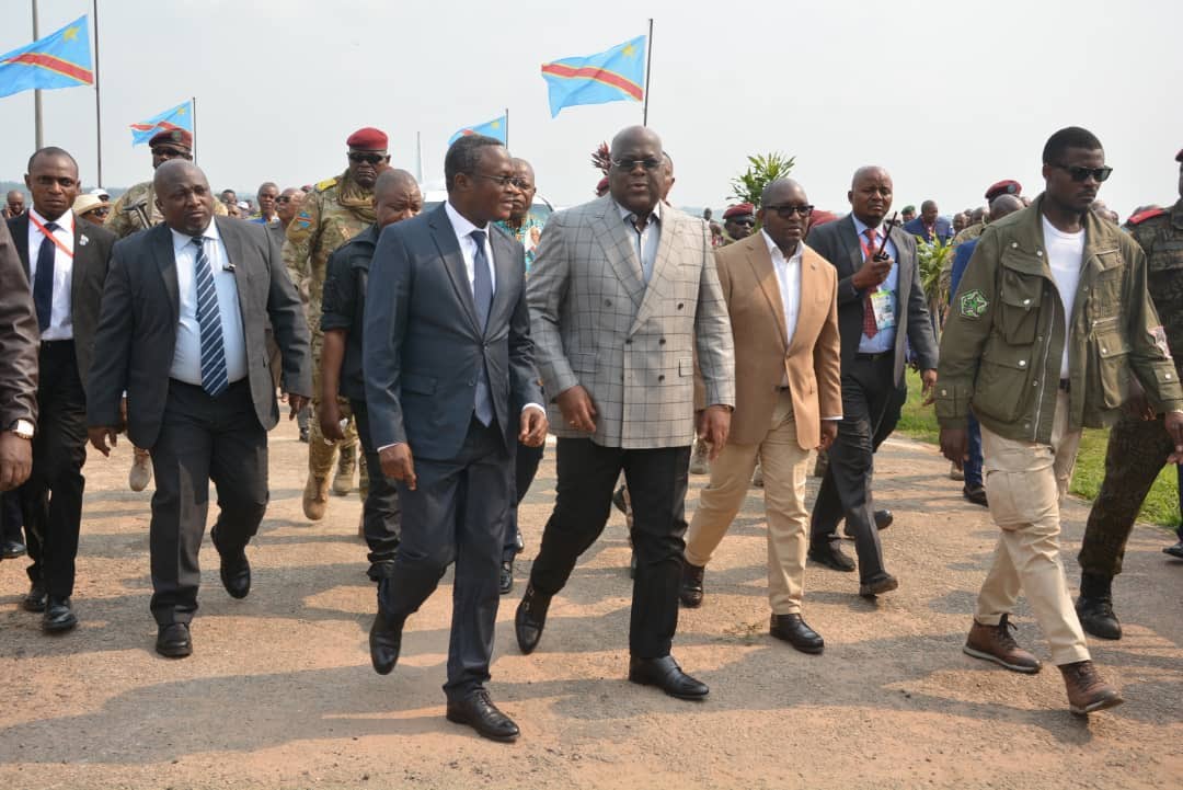 Kasaï-Central : Félix Tshisekedi a atteri à Kananga