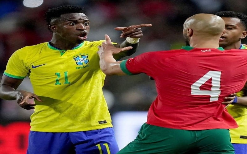 Football : trois mois après le Mondial, le Maroc bat le Brésil