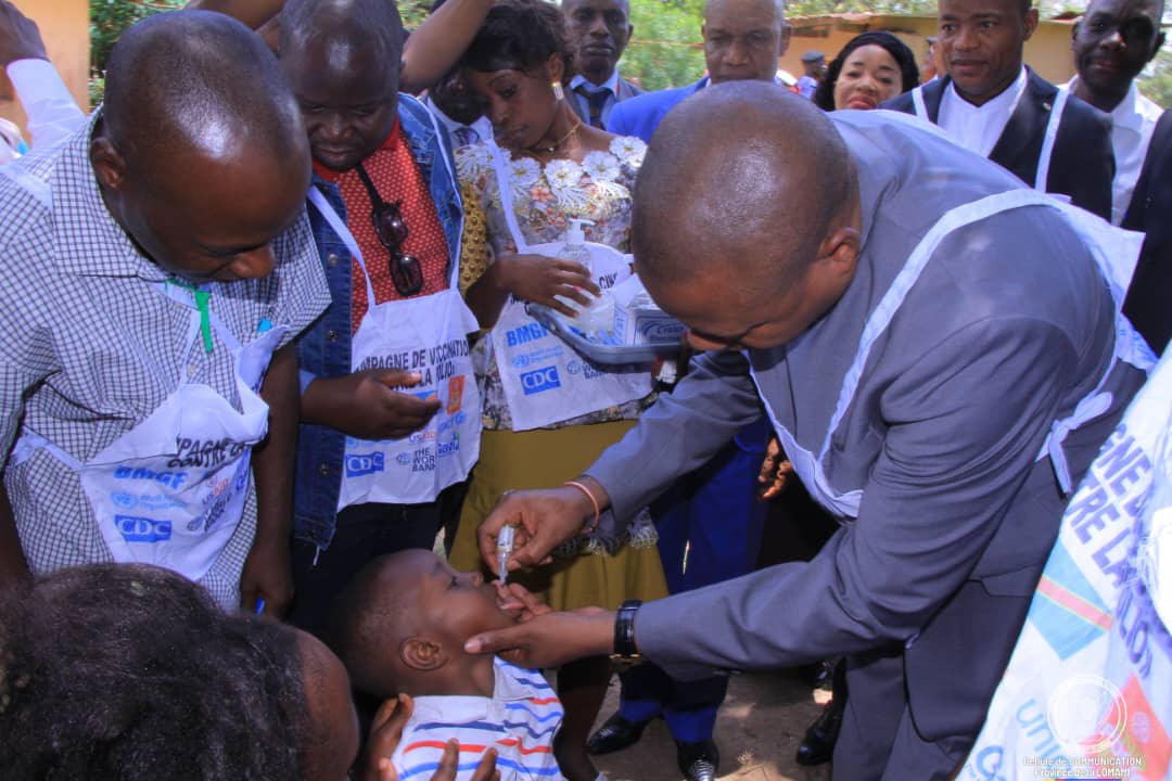 Lomami : plus de 800 enfants attendus à la vaccination contre la poliomyélite