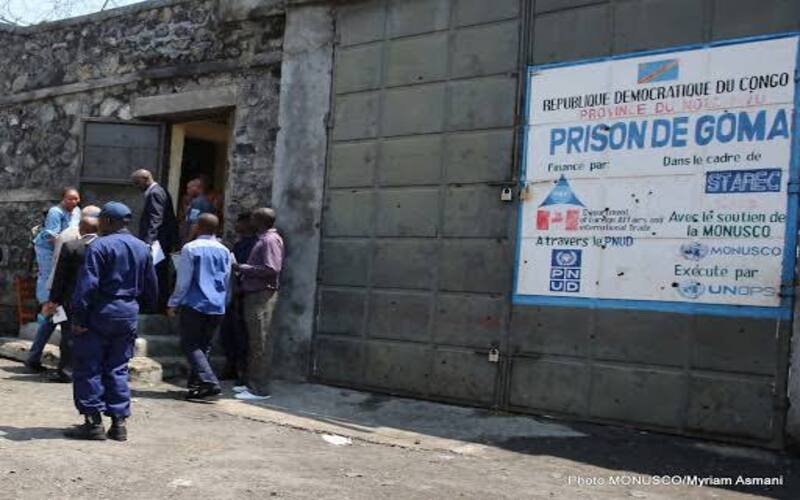 Flash : crépitement des balles à la prison centrale de Goma