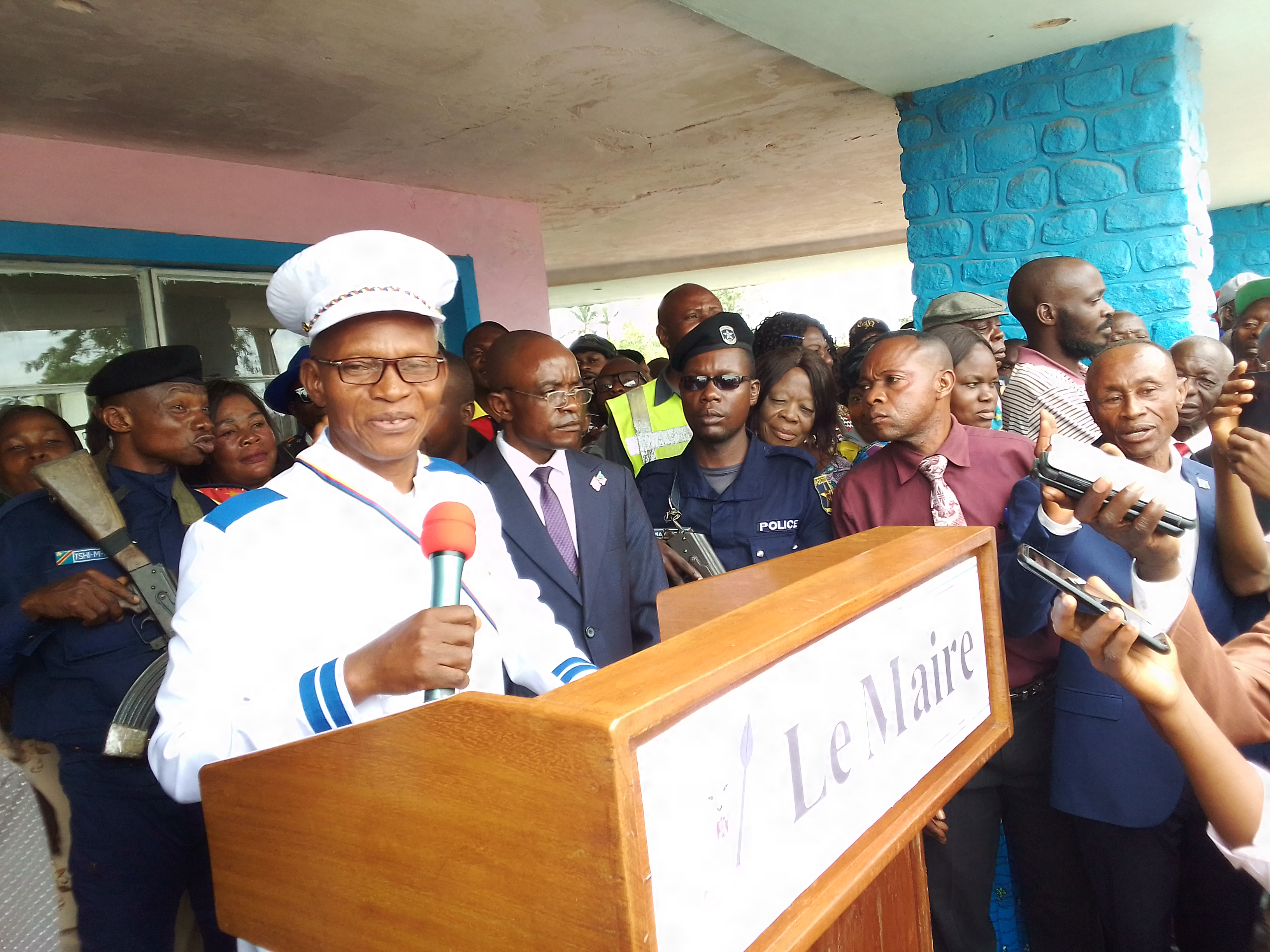 Mwene-Ditu : le nouveau maire appelé à œuvrer pour la paix