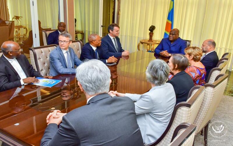 RDC : ce que Félix Tshisekedi a dit à la délégation des universités Belges, UCL et KUL