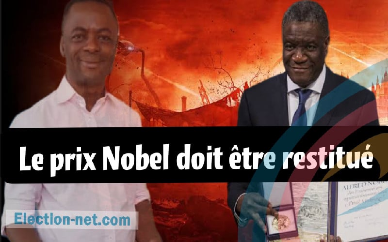 RDC : Denis Mukwege appelé à restituer le prix Nobel de la paix aux occidentaux  [Exclusif]