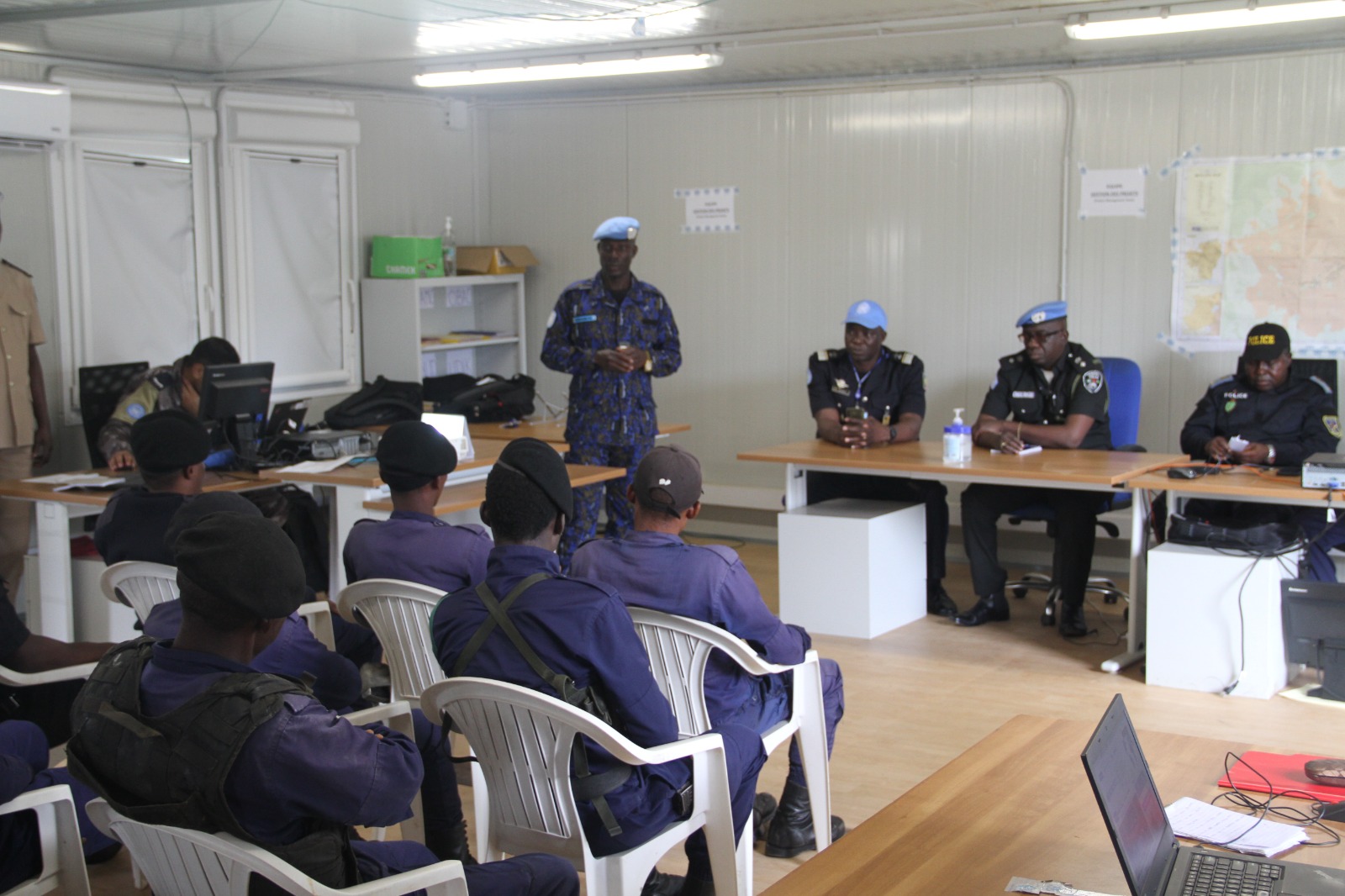 Elections 2023 : des policiers formés par l'UNPOL à Beni