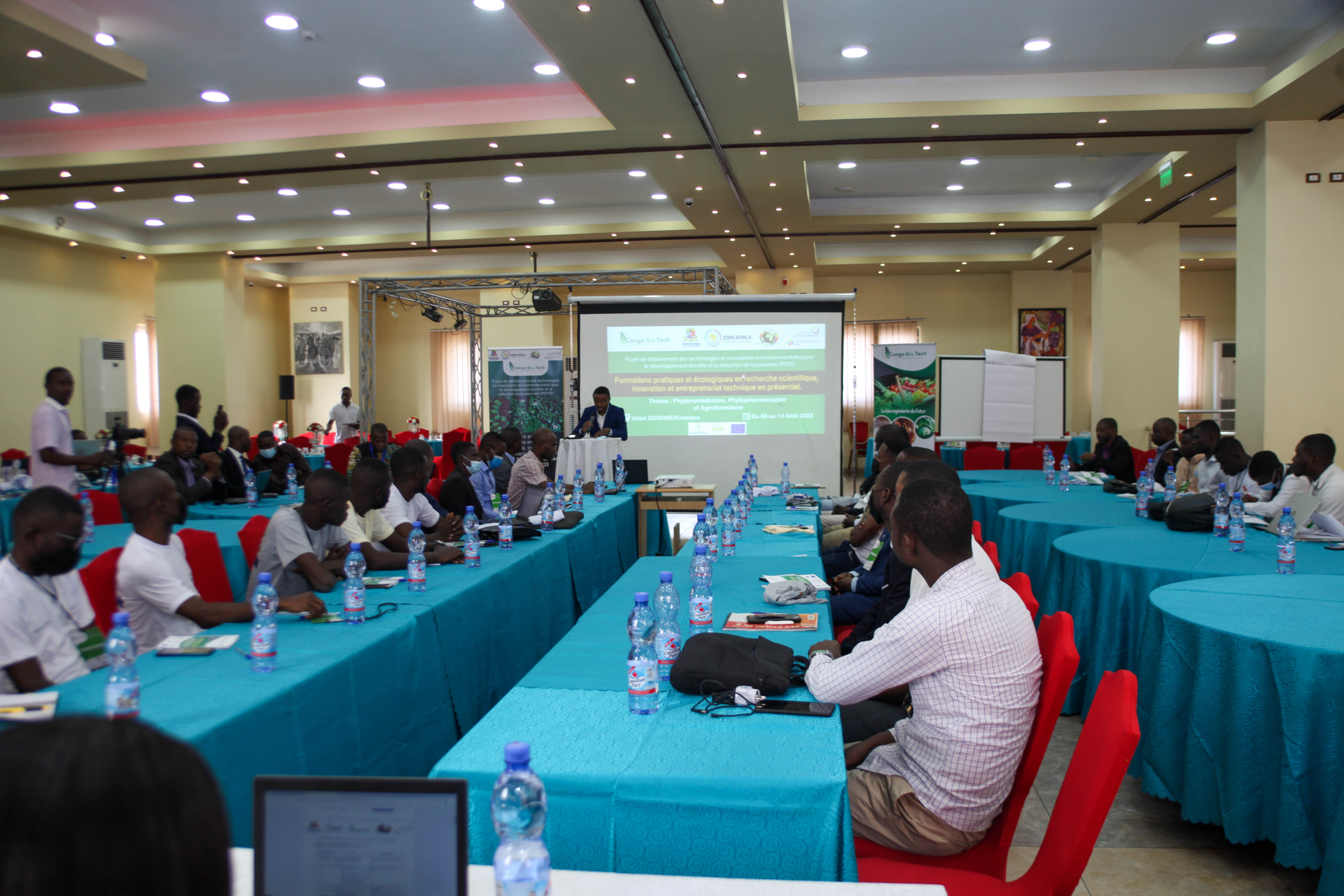 Kinshasa : l'IFDD et Congo Tech forment 50  jeunes  sur les pratiques  écologiques en recherche scientifique  innovation et entreprenariat  technique