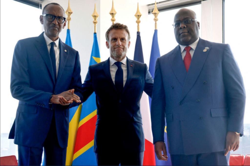 New-York : le trio Macron-Tshisekedi-Kagame décide du retrait plus vite du M23 des toutes les localités occupées et le retour des déplacés