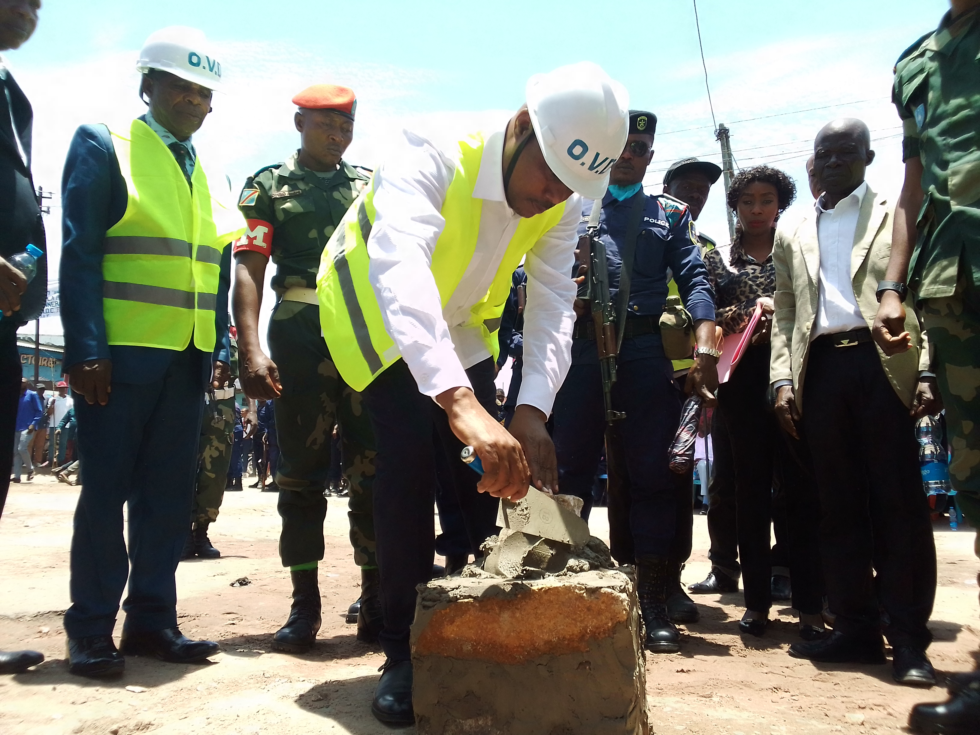 Mwene-Ditu : lancement des travaux de réhabilitation de l'avenue Aérodrome