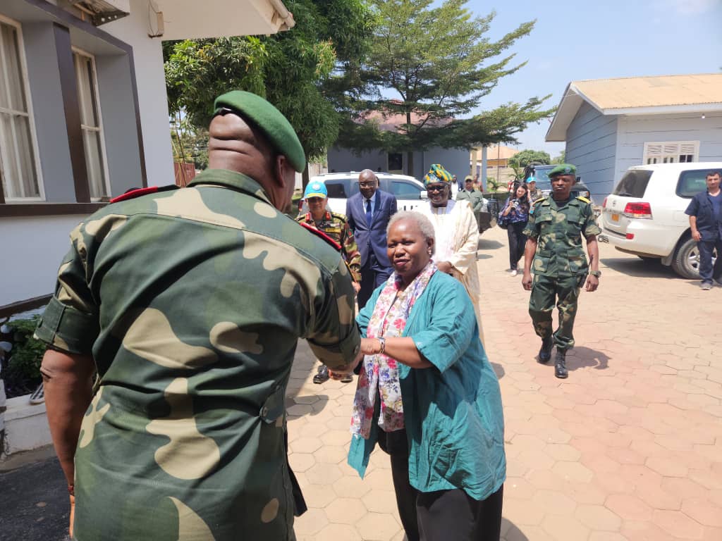 RDC : Bintou Keita en mission en Ituri