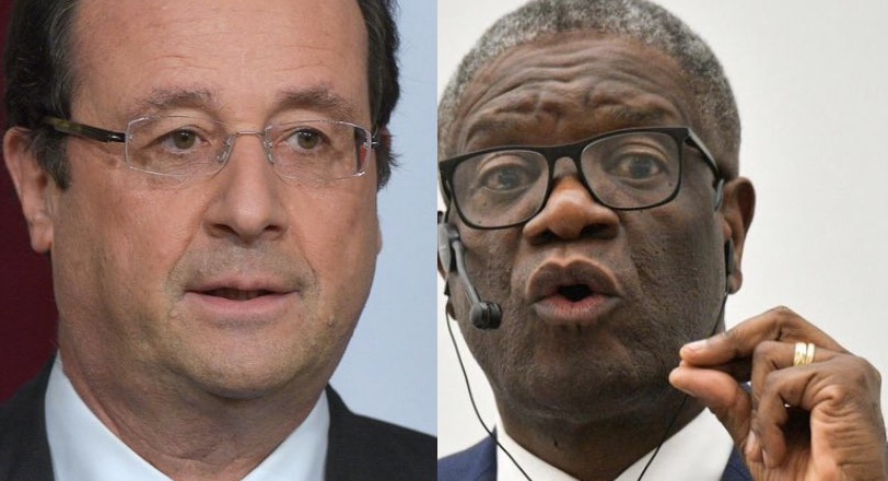 RDC : Que vient faire François Hollande chez Dénis Mukwege ?